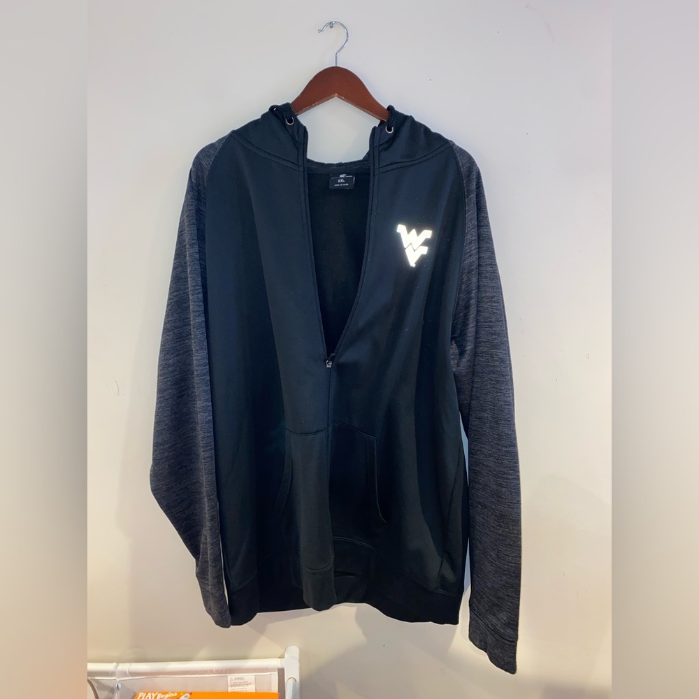 West Virginia Mountaineers Colosseum Full-Zip Hoodie - Black